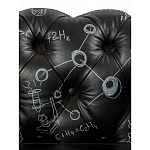 Кресло "Умный Умник" Rick and Morty graffiti chair натуральная кожа  варинант исполнения - 5 | Loft Concept в Рязани