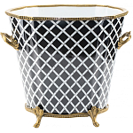 Кашпо Golden handles варинант исполнения - 1 | Loft Concept в Рязани