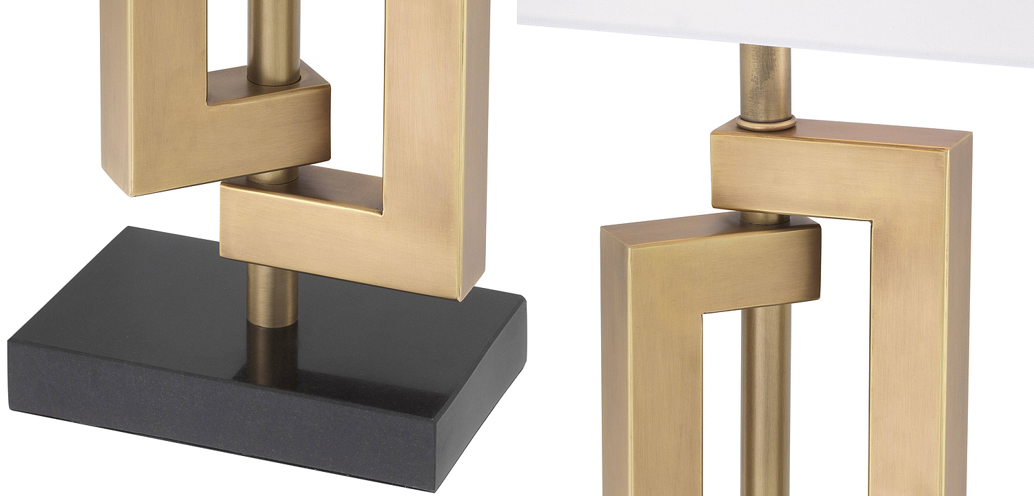 Настольная лампа Eichholtz Table Lamp Leroux brass Настольная лампа Eichholtz Table Lamp Leroux brass - Loft-Concept в Рязани