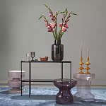 Кофейный столик стеклянный Elegant Lilac Glass Model варинант исполнения - 1 | Loft Concept в Рязани