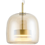 Подвесной светильник Blanton Amber Glass Hanging Lamp 26 варинант исполнения - 1 | Loft Concept в Рязани