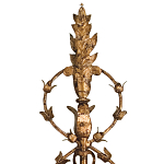 Бра настенное с цветочным мотивом Vintage Luxury варинант исполнения - 1 | Loft Concept в Рязани