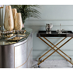 Стол сервировочный с зеркальной столешницей Splendid Serving Table варинант исполнения - 7 | Loft Concept в Рязани