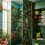 Обои ручная роспись Little London Jubilee Colourway варинант исполнения - 4 | Loft Concept в Рязани