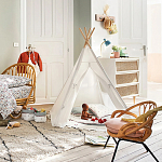 Комод с 3-мя ящиками из ротанга Blais Turquoise Wicker Furniture варинант исполнения - 6 | Loft Concept в Рязани