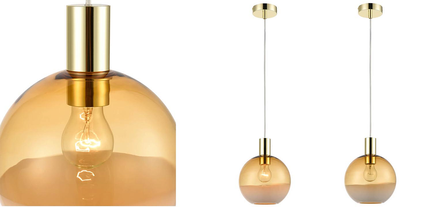 Подвесной светильник Rachel amber Подвесной светильник Rachel amber - Loft-Concept в Рязани