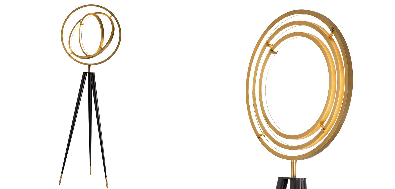 Торшер Eichholtz Floor Lamp Cassini Торшер Eichholtz Floor Lamp Cassini - Loft-Concept в Рязани