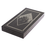 Подарочные нарды из натурального камня с гравировкой Backgammon from Stone варинант исполнения - 7 | Loft Concept в Рязани