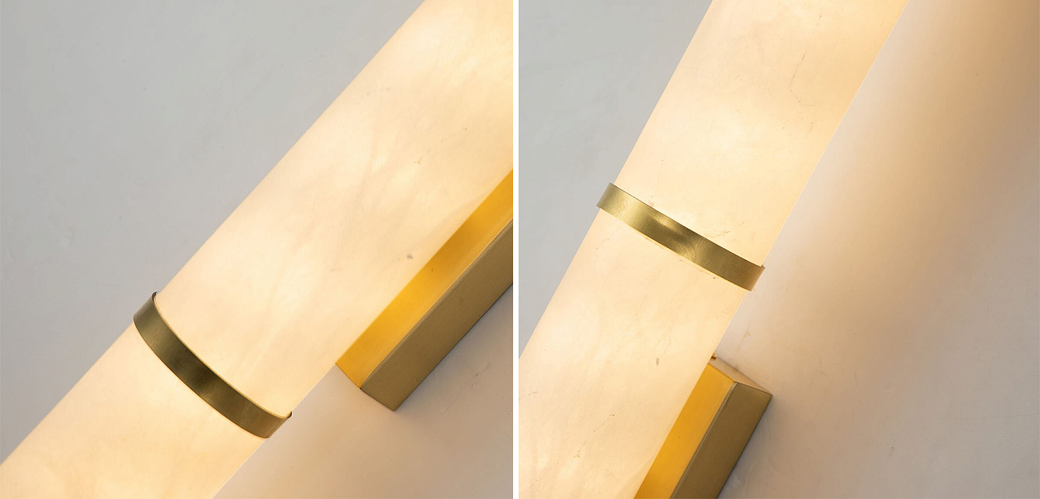 Бра Melba White Marble Wall Lamp Бра Melba White Marble Wall Lamp - Loft-Concept в Рязани