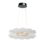 Люстра с прозрачным волнистым плафоном в форме цветка Ethereal Bloom варинант исполнения - 2 | Loft Concept в Рязани