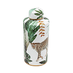 Ваза фарфоровая с ручной росписью Leopard Collection  варинант исполнения - 3 | Loft Concept в Рязани