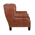 Кожаное кресло James Brown Leather Armchair варинант исполнения - 2 | Loft Concept в Рязани