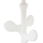 Настольная лампа с белым каркасом и тканевым абажуром Natural Stems варинант исполнения - 2 | Loft Concept в Рязани