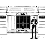 Megan Hess. Coco Chanel: The Illustrated World of a Fashion Icon варинант исполнения - 4 | Loft Concept в Рязани