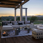 Уличное кресло Alaric Armchair Black варинант исполнения - 6 | Loft Concept в Рязани