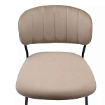 Стул Singer Chair без подлокотников светло-коричневый Велюр варинант исполнения - 4 | Loft Concept в Рязани