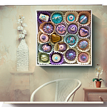 Панно "Конфетное ассорти" Bright Candy Assortment варинант исполнения - 4 | Loft Concept в Рязани