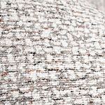 Кресло вращающееся круглой формы из серого шенилла Favorite Vacation Place варинант исполнения - 3 | Loft Concept в Рязани