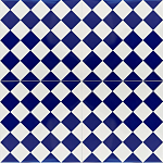 Дизайнерская плитка с узором Шахматка варинант исполнения - 1 | Loft Concept в Рязани