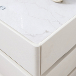 Умная прикроватная тумба с беспроводной зарядкой и подсветкой Smart Bedside Table варинант исполнения - 2 | Loft Concept в Рязани