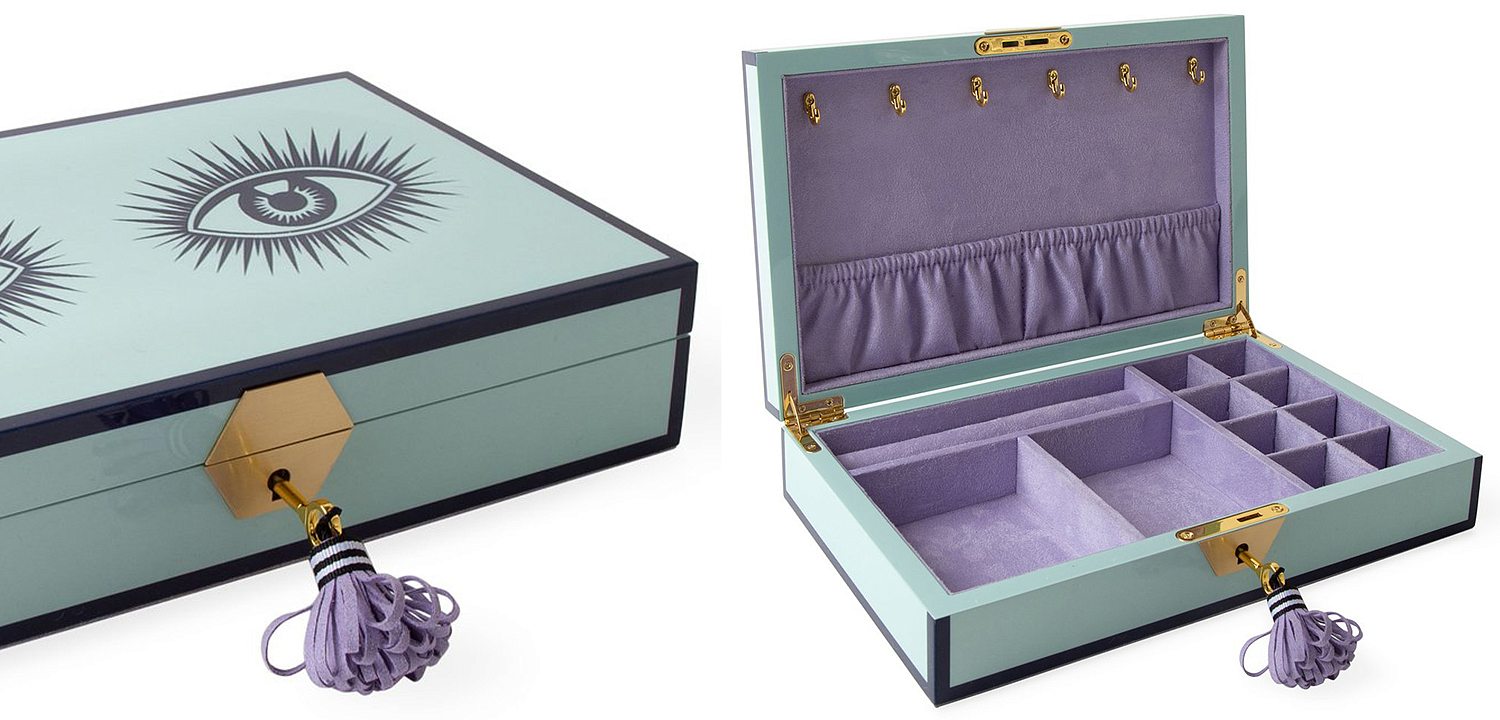 Шкатулка LE WINK LACQUER JEWELRY BOX Jonathan Adler Шкатулка LE WINK LACQUER JEWELRY BOX Jonathan Adler - Loft-Concept в Рязани