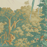 Обои ручная роспись Le Brésil Paille варинант исполнения - 2 | Loft Concept в Рязани