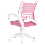 Офисное кресло с основанием из белого пластика Desk chairs Pink варинант исполнения - 5 | Loft Concept в Рязани