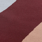 Плед из хлопка с геометрическим рисунком Elan Stripe Addison варинант исполнения - 3 | Loft Concept в Рязани