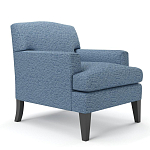 Мебельная ткань Шенилл голубой цвет 138 см T4-26 варинант исполнения - 3 | Loft Concept в Рязани