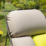 Дизайнерское разноцветное кресло на металлическом каркасе с подставкой для ног Poltronova Plasma Armchair варинант исполнения - 13 | Loft Concept в Рязани