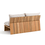 Двухместный диван для сада Acacia варинант исполнения - 4 | Loft Concept в Рязани