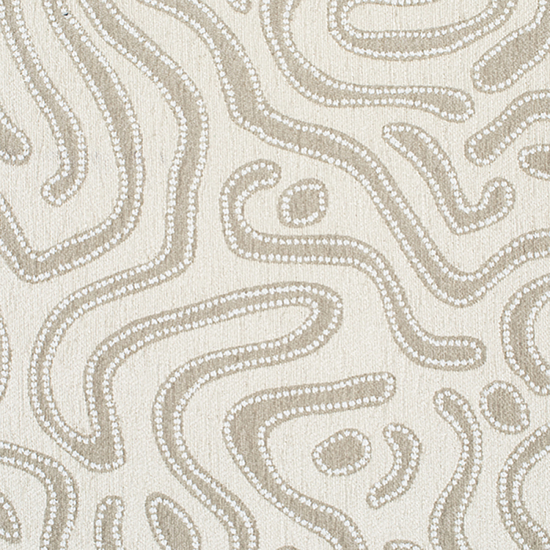 Мебельная ткань Шенилл Ribbon Светло-бежевый N 1063 Светло-бежевый в Рязани | Loft Concept 