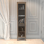 Витрина левая 1-дверная с ящиком и 5-ю полками Harper Line варинант исполнения - 1 | Loft Concept в Рязани