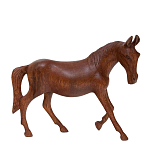 Статуэтка из дерева суар дикая лошадь Wild Horses варинант исполнения - 2 | Loft Concept в Рязани