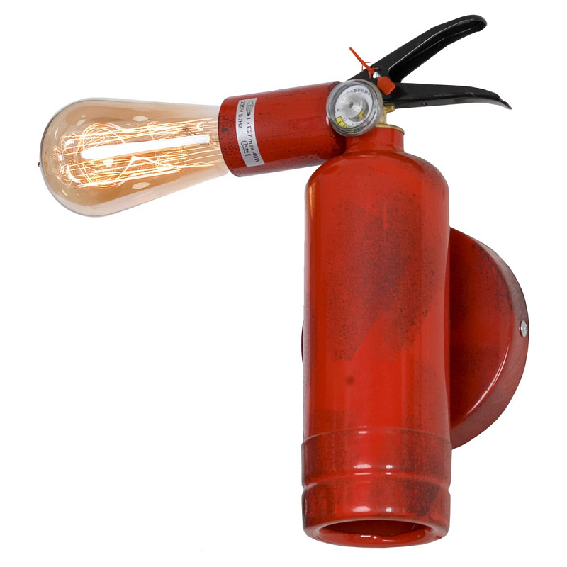 Бра Firefighter Bra Красный Бра Firefighter Bra Красный в Рязани | Loft Concept