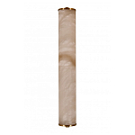 Бра цилиндрической формы из натурального алебастра Calcite Geometry варинант исполнения - 4 | Loft Concept в Рязани