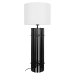 Настольная лампа с металлиеским черным трубчатым основанием Fulgurite варинант исполнения - 1 | Loft Concept в Рязани