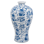 Ваза фарфоровая высокая с синими цветочными мотивами Independence варинант исполнения - 2 | Loft Concept в Рязани