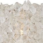 Бра с фактурным плафоном из кристаллов Amber Crystal варинант исполнения - 1 | Loft Concept в Рязани