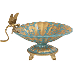 Фарфоровая чаша Золотая стрекоза Marlo Turi варинант исполнения - 1 | Loft Concept в Рязани