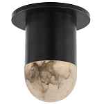 Потолочный светильник светодиодный с плафоном из натурального камня Purgatory варинант исполнения - 5 | Loft Concept в Рязани