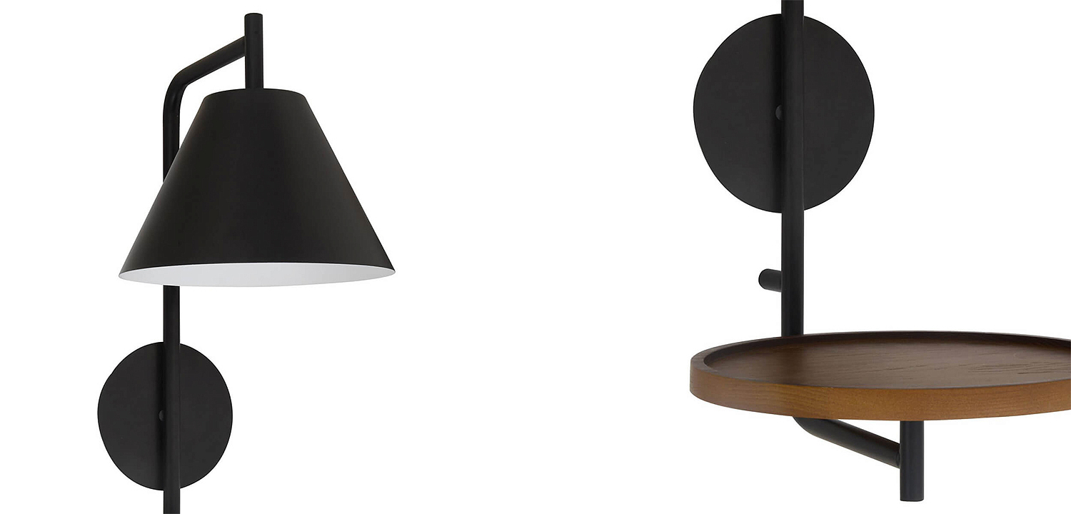 Бра с полкой Darko Wall Lamp Бра с полкой Darko Wall Lamp - Loft-Concept в Рязани
