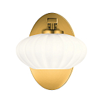  Бра с круглым плафон из матового белого стекла Kichler варинант исполнения - 7 | Loft Concept в Рязани