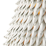 Подвесной светильник белый металлический в форме колокола White Natural Lines варинант исполнения - 1 | Loft Concept в Рязани