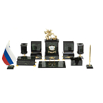 Настольный письменный набор из нефрита в подарочной коробке Victorious варинант исполнения - 1 | Loft Concept в Рязани