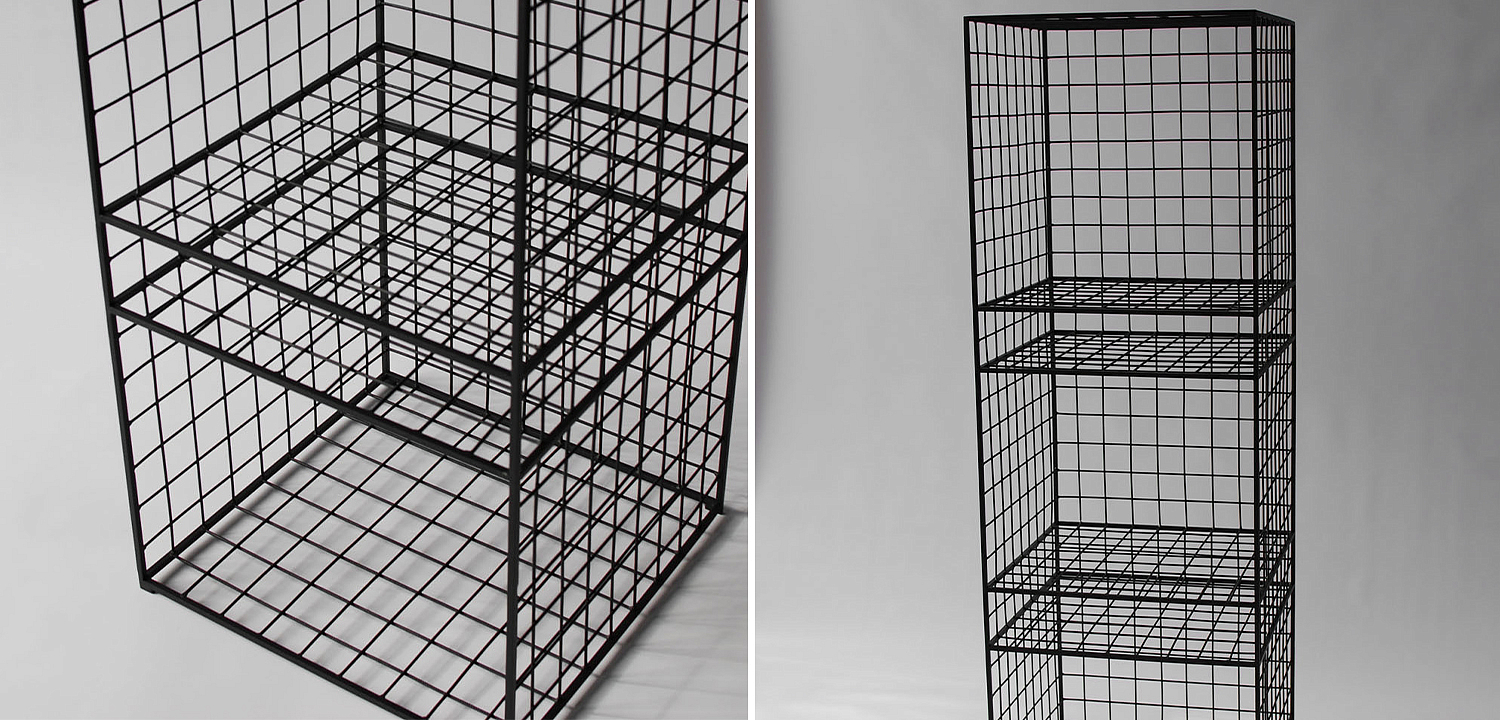 Стеллаж Higgs Industrial Metal Rust Rack Стеллаж Higgs Industrial Metal Rust Rack - Loft-Concept в Рязани