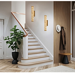 Бра цилиндрической формы из натурального алебастра Calcite Geometry варинант исполнения - 6 | Loft Concept в Рязани