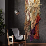 Тканый вручную абстрактный гобелен Коралловый риф Coral reef варинант исполнения - 1 | Loft Concept в Рязани