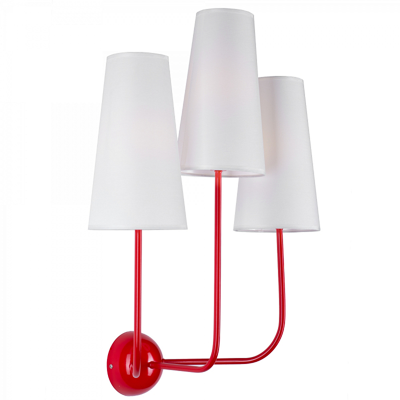 Бра Graceful Red Toadstools Красный Молочный Бра Graceful Red Toadstools Красный Молочный в Рязани | Loft Concept
