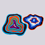 Сет из 3-х ковров «SAPPHIRE, QARTZITE, LABRADORITE» варинант исполнения - 2 | Loft Concept в Рязани